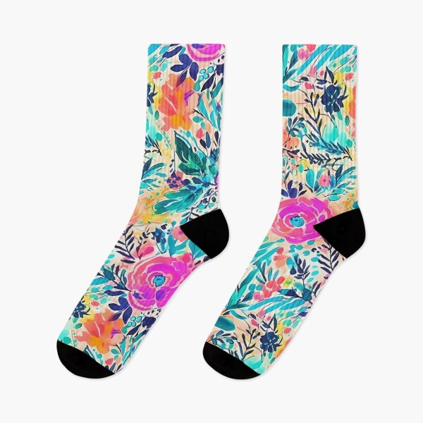 Item preview, vibrant flower garden designed and sold by MocaCreative.