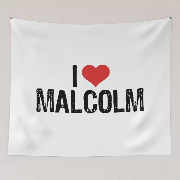 Item preview, I Love Malcolm designed and sold by The "I Love Everything" Shop.