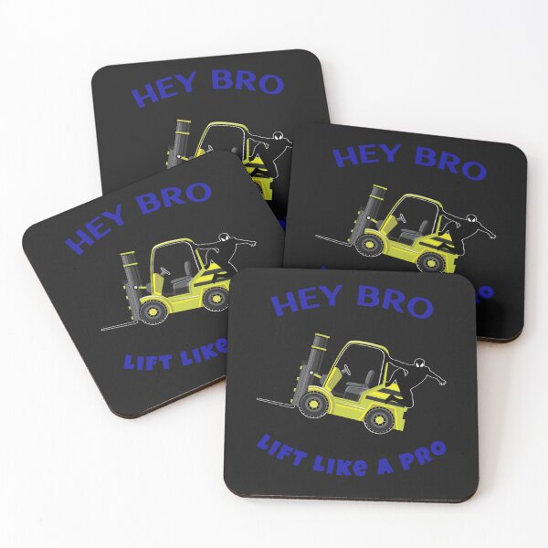 Item preview, Forklift Ninja Hey Bro Lift Like a Pro YB designed and sold by TeamsterLife.