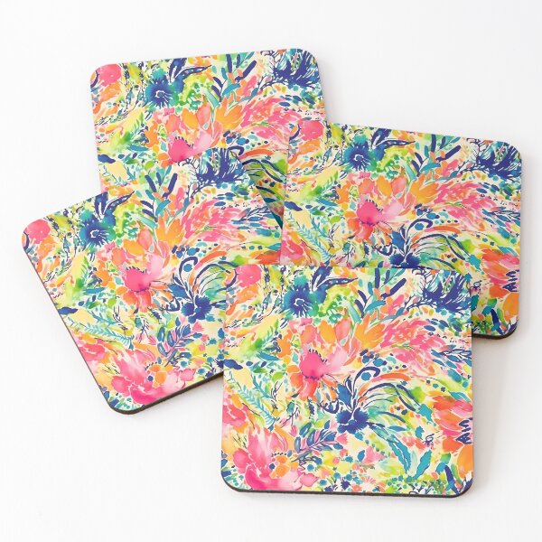 Item preview, vibrant flower garden designed and sold by MocaCreative.