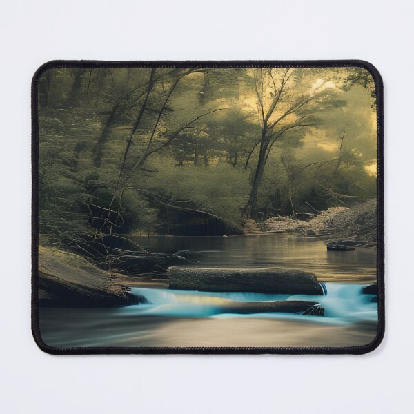 Item preview, A river in a wild implacable forest designed and sold by brandway.