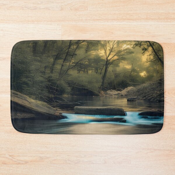 Item preview, A river in a wild implacable forest designed and sold by brandway.