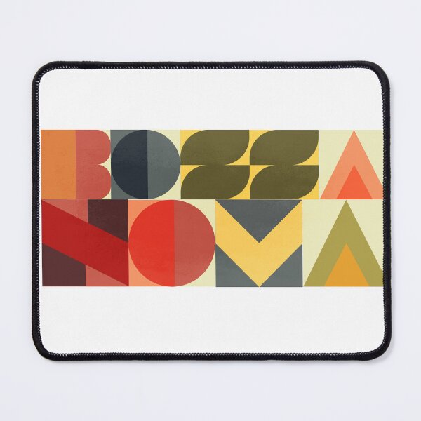 Item preview, Bossa Nova Music Brazil Modern Typography designed and sold by Amir Abou-Roumié.
