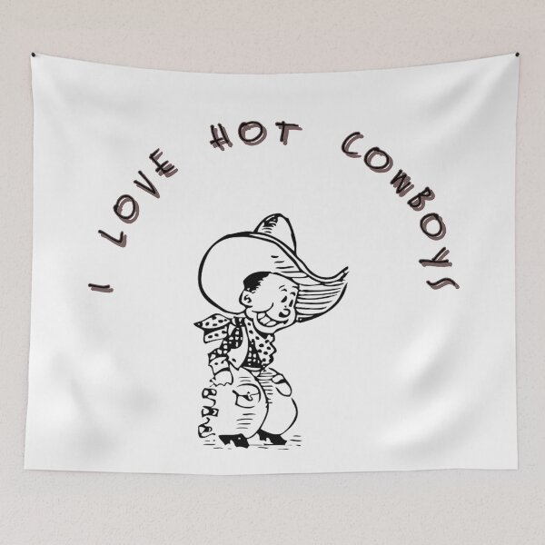 Item preview, I love hot cowboys designed and sold by horvath019.