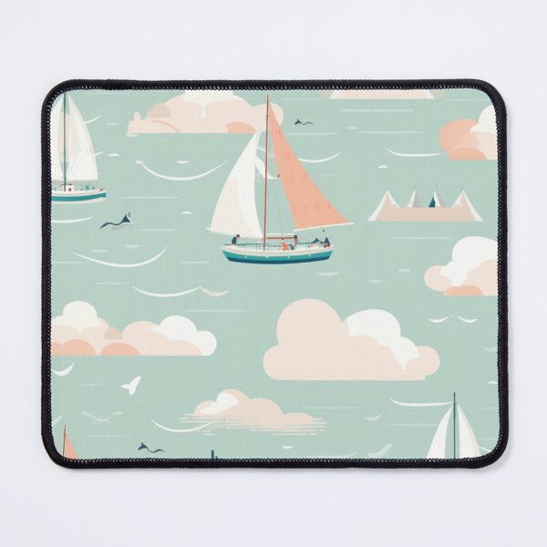 Item preview, A Sailboat Pattern designed and sold by StudioRedKoala.