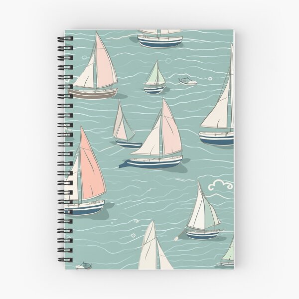 Item preview, A Sailboat Pattern designed and sold by StudioRedKoala.