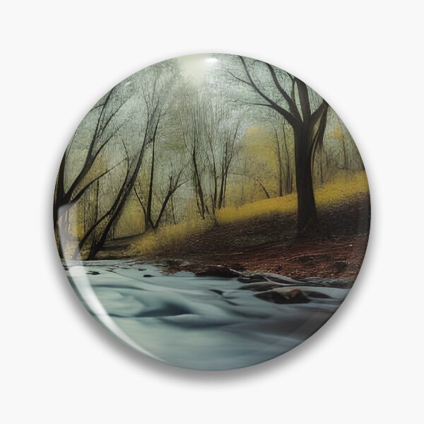 Item preview, A river in an untamed, merciless woodland designed and sold by brandway.