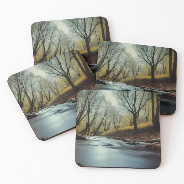 Item preview, A river in an untamed, merciless woodland designed and sold by brandway.