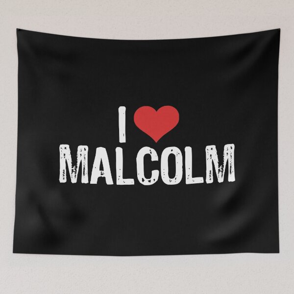 Item preview, I Love Malcolm designed and sold by The "I Love Everything" Shop.
