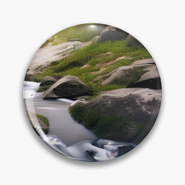 Item preview, A river amid a ferocious, merciless woodland designed and sold by brandway.