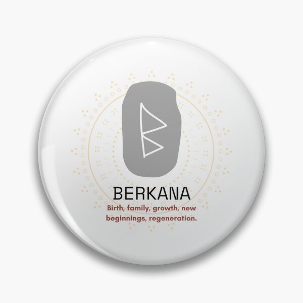 Item preview, Berkana - The Birth Rune designed and sold by WrenCemetery.