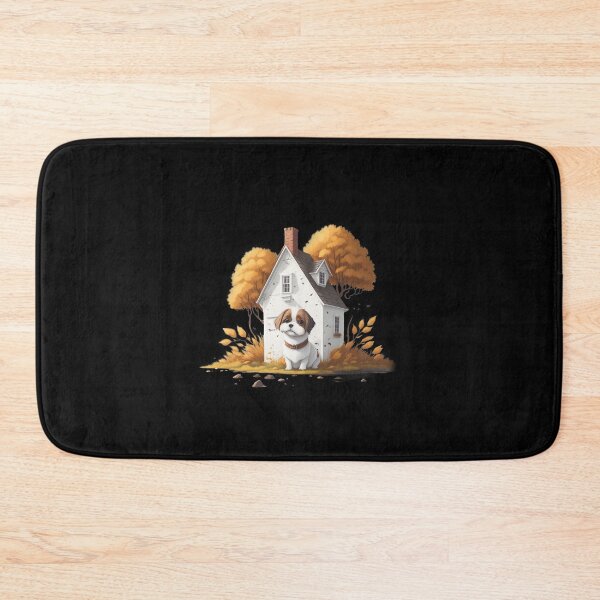 Item preview, Autumn Woofs: Cute Dog in a Cozy Atmosphere designed and sold by hudaG.