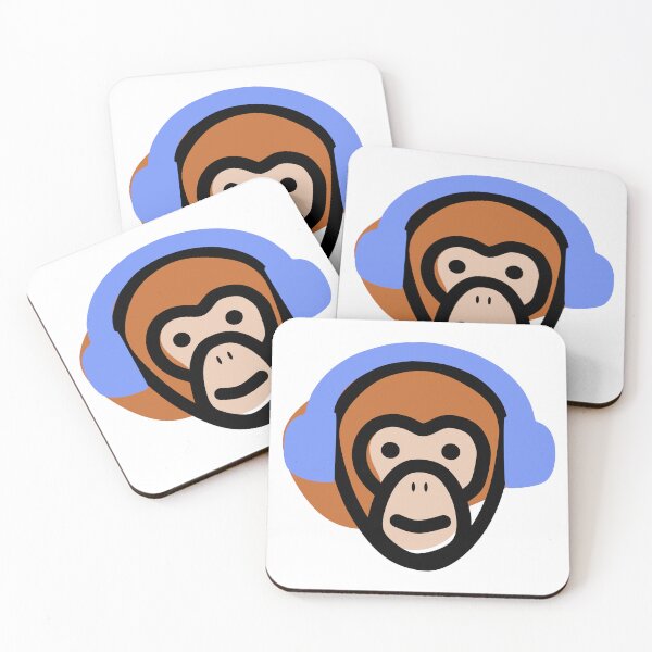 Item preview, Cute Monkey Hear no evil designed and sold by potatocutts.