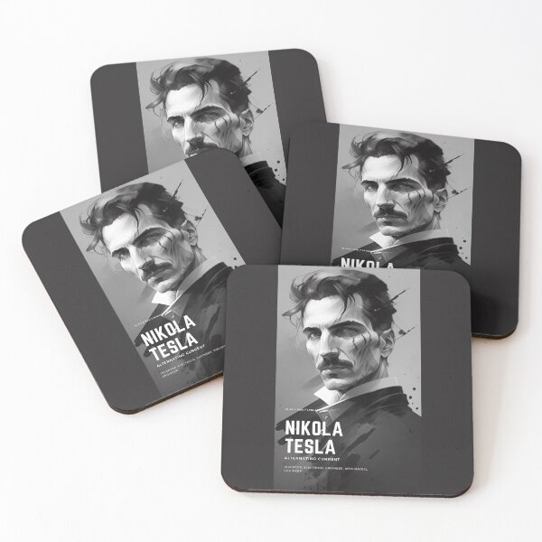 Item preview, Nikola Tesla by CallisC Arts  designed and sold by CallisC-Arts.