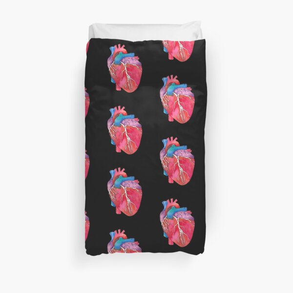 Anatomical Heart Duvet Cover