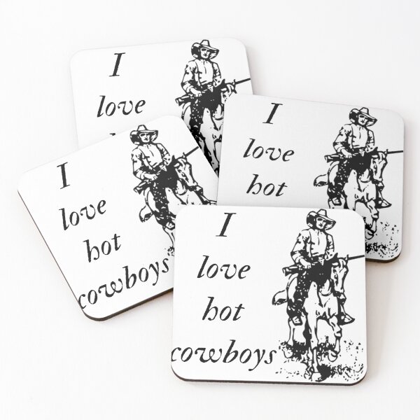 Item preview, I love hot cowboys designed and sold by horvath019.