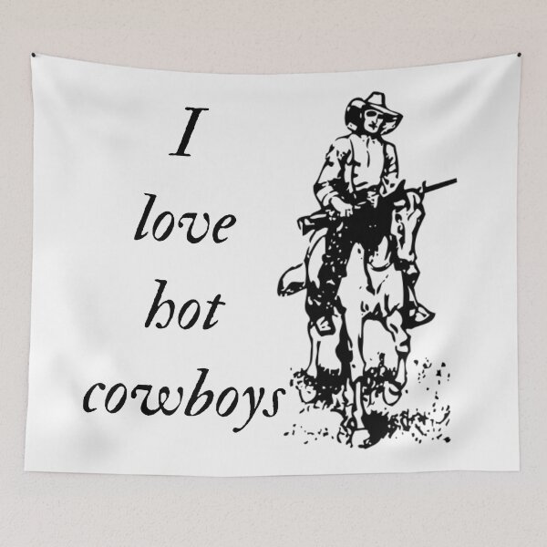 Item preview, I love hot cowboys designed and sold by horvath019.