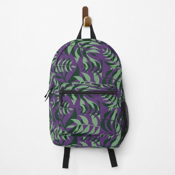 Item preview, tropical leaves purple designed and sold by katelynroseart1.