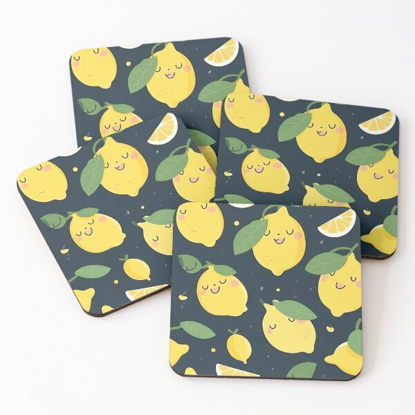 Item preview, Cute lemon pattern designed and sold by Pinkbirdie.