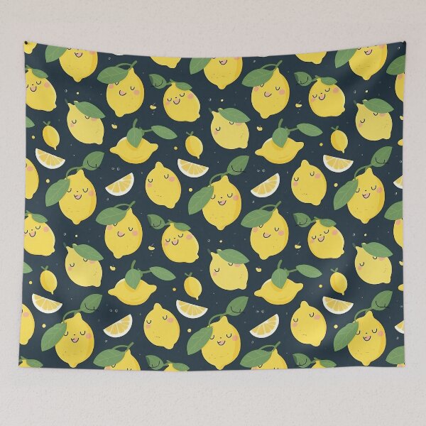 Item preview, Cute lemon pattern designed and sold by Pinkbirdie.