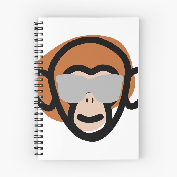 Item preview, Cute Monkey Minimilist design designed and sold by potatocutts.