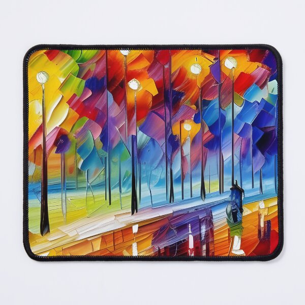 Item preview, A vibrant, neo-impressionistic metropolis designed and sold by brandway.