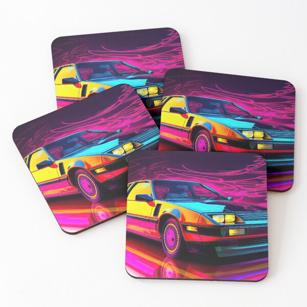 Item preview, Retro Car Digital Illustrations: A Journey to the 80s-90s designed and sold by Piotrek0001.