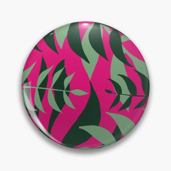 Item preview, tropical leaves pink designed and sold by katelynroseart1.