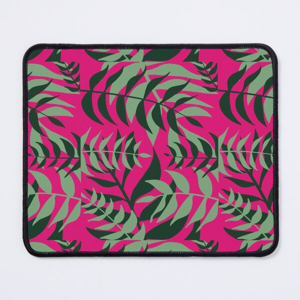 Item preview, tropical leaves pink designed and sold by katelynroseart1.