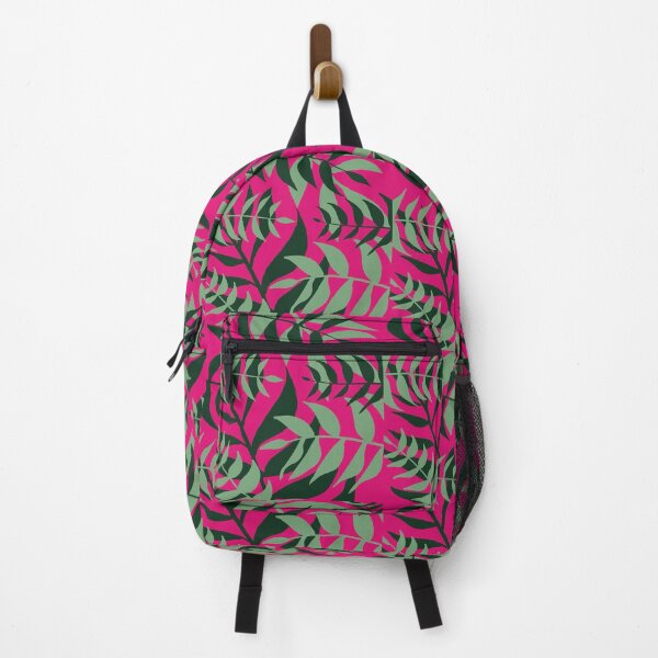 Item preview, tropical leaves pink designed and sold by katelynroseart1.