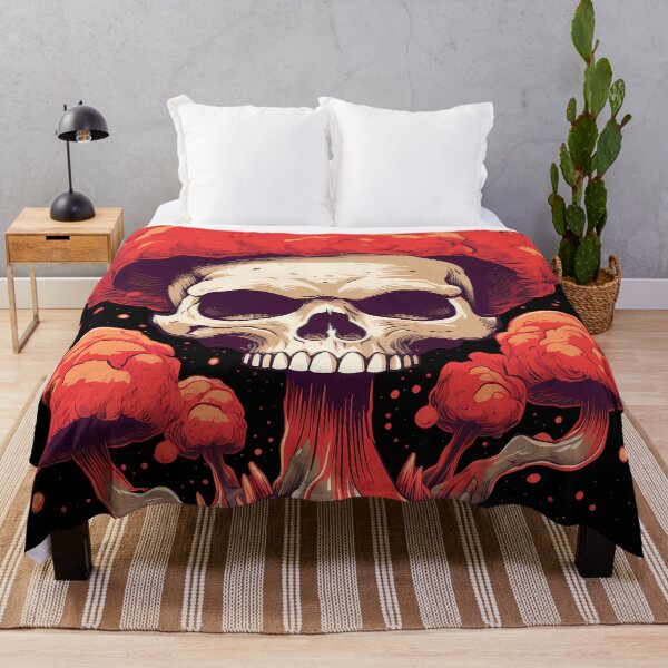 Item preview, Atomic mushroom skull designed and sold by MDCGraphics.