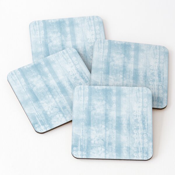 Item preview, Blue sky batik stripes designed and sold by parryprint.