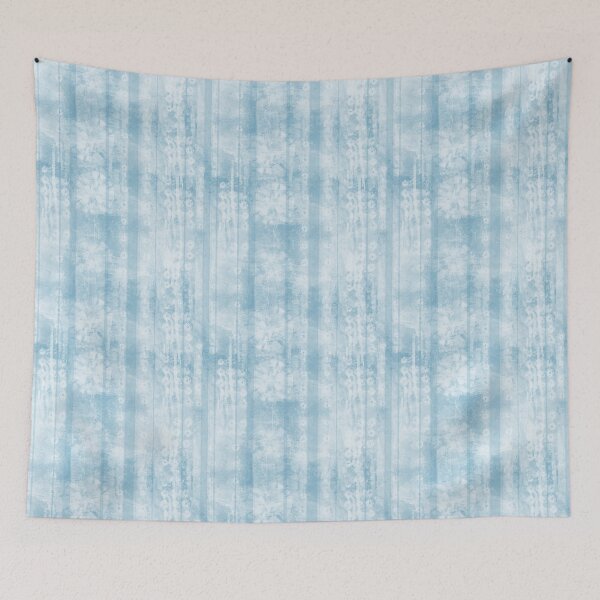 Item preview, Blue sky batik stripes designed and sold by parryprint.