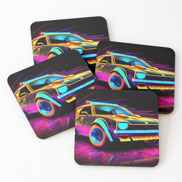 Item preview, Retro Car Digital Illustrations: A Journey to the 80s-90s designed and sold by Piotrek0001.