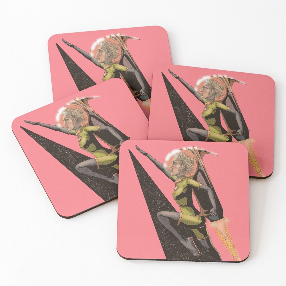 Item preview, Coasters (Set of 4) designed and sold by hebkid.