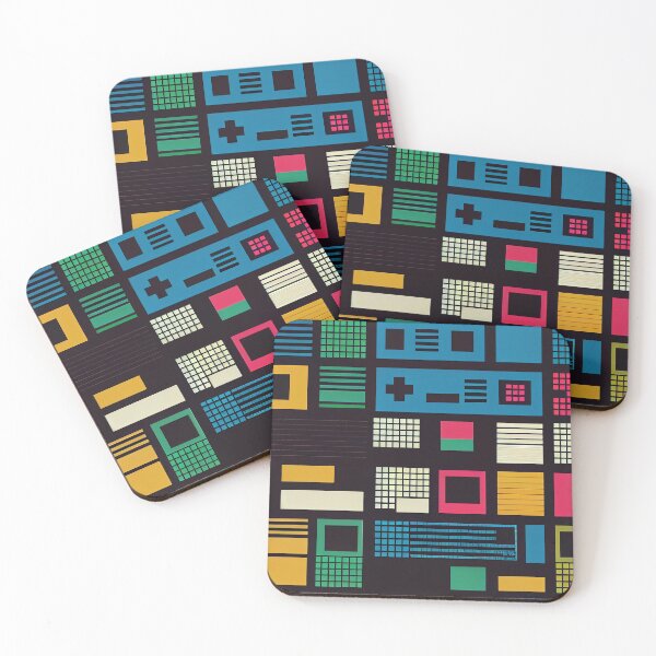 Item preview, Background in 80s, 90s style. Wallpaper or poster blank. Geometric pattern. Computer tiled. designed and sold by anytka.
