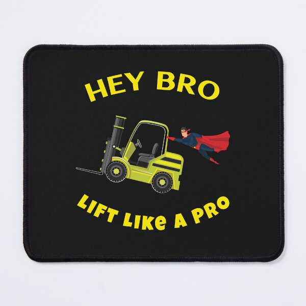 Item preview, Forklift Superhero Hey Bro Lift Like a Pro YY designed and sold by TeamsterLife.