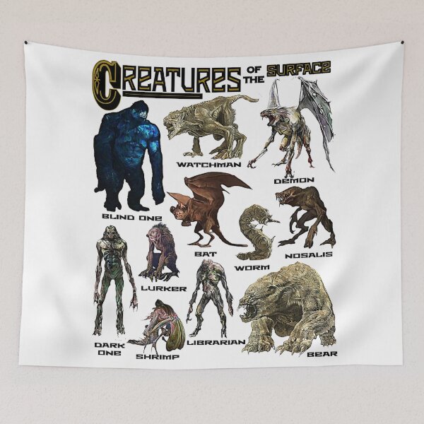 Item preview, METRO - Creatures of the Surface designed and sold by red-leaf.