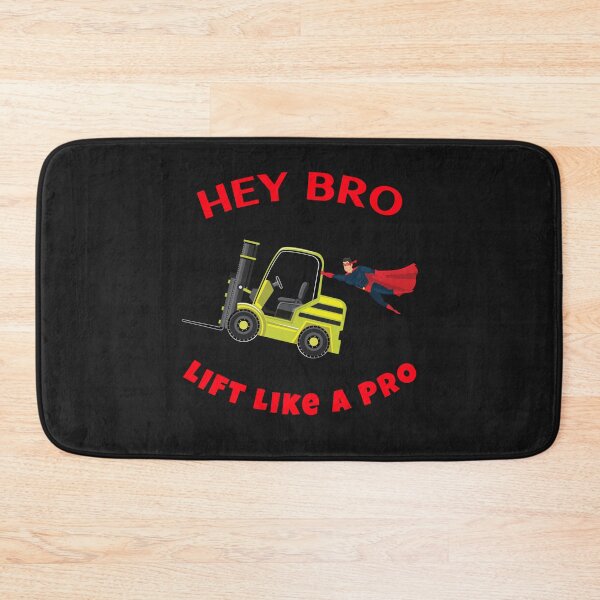 Item preview, Forklift Superhero Hey Bro Lift Like a Pro YR designed and sold by TeamsterLife.