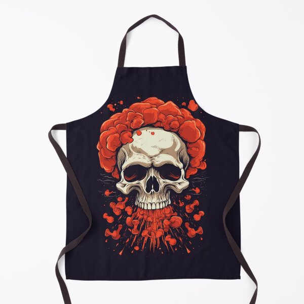 Item preview, Atomic mushroom skull designed and sold by MDCGraphics.
