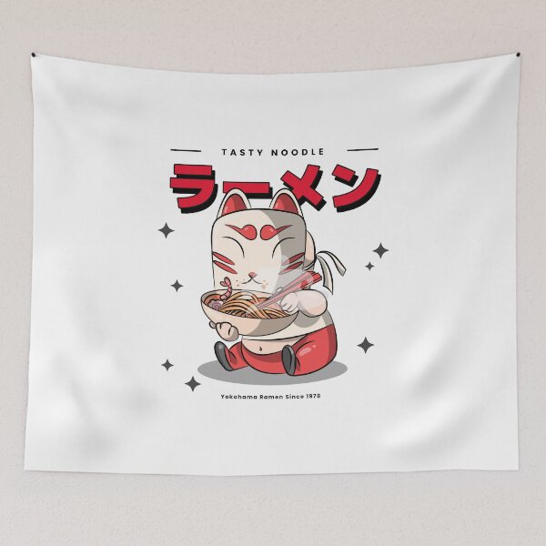 Item preview, Tasty Noodle Yokohama Ramen Diseño designed and sold by RektRepublic.