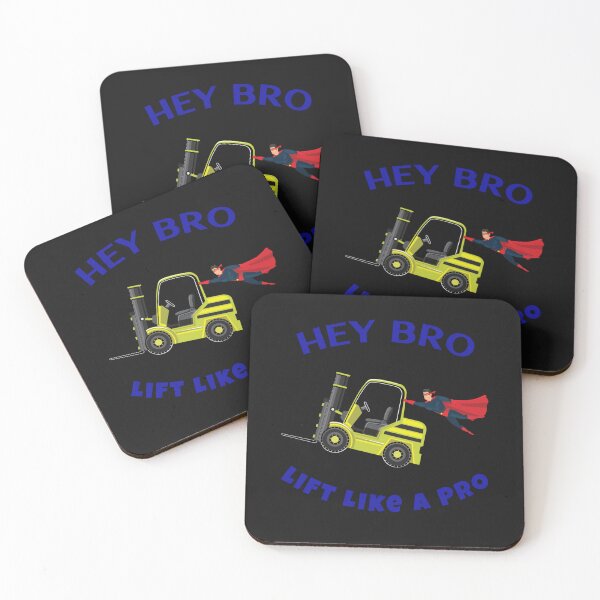 Item preview, Forklift Superhero Hey Bro Lift Like a Pro YB designed and sold by TeamsterLife.