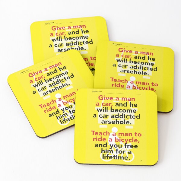 Item preview, Give a man a car, and he will become a car addicted arsehole.   designed and sold by Nanika-akimoto.
