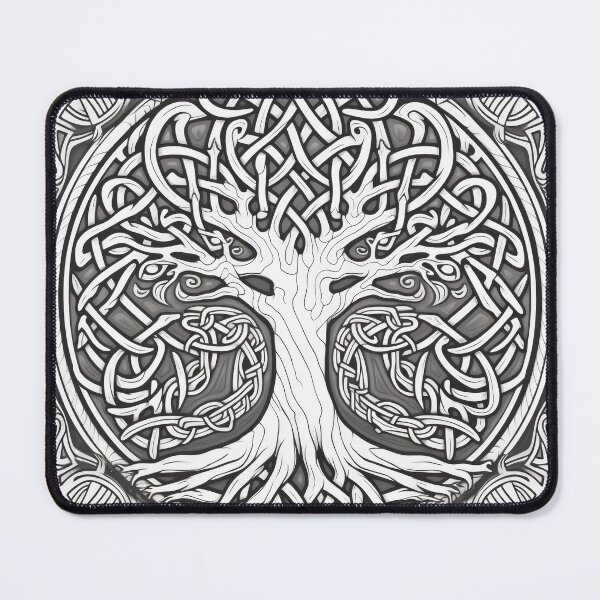 Item preview, Ygdrasil, viking tree, celtic tree, ornament viking, celtic motif, for dad, dad, for the husband, happy dads day designed and sold by PRYMULLART.