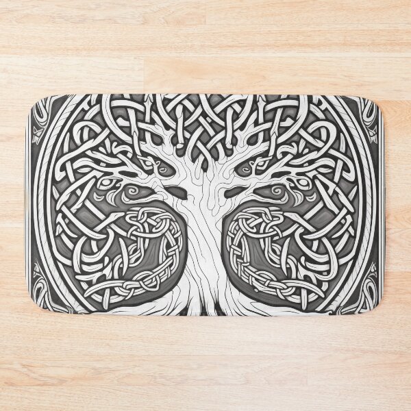 Item preview, Ygdrasil, viking tree, celtic tree, ornament viking, celtic motif, for dad, dad, for the husband, happy dads day designed and sold by PRYMULLART.