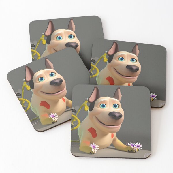 Item preview, Dogs and Flowers 01 designed and sold by Camila Hamdan.
