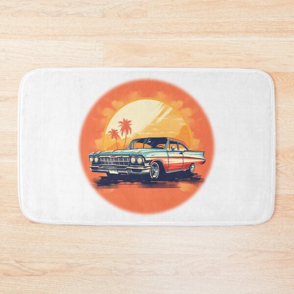 Item preview, retro car with sundown 1 designed and sold by Picture-Art.