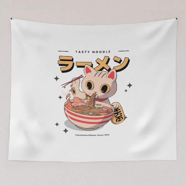 Item preview, Tasty Noodle Yokohama Ramen Design designed and sold by RektRepublic.