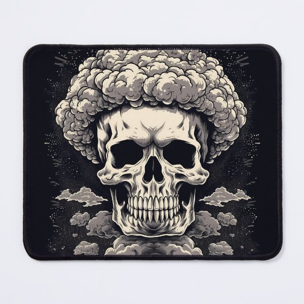 Item preview, Atomic mushroom skull designed and sold by MDCGraphics.
