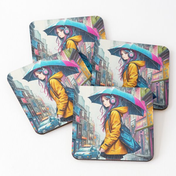 Item preview, Girl with umbrella  designed and sold by ArtLab-store.